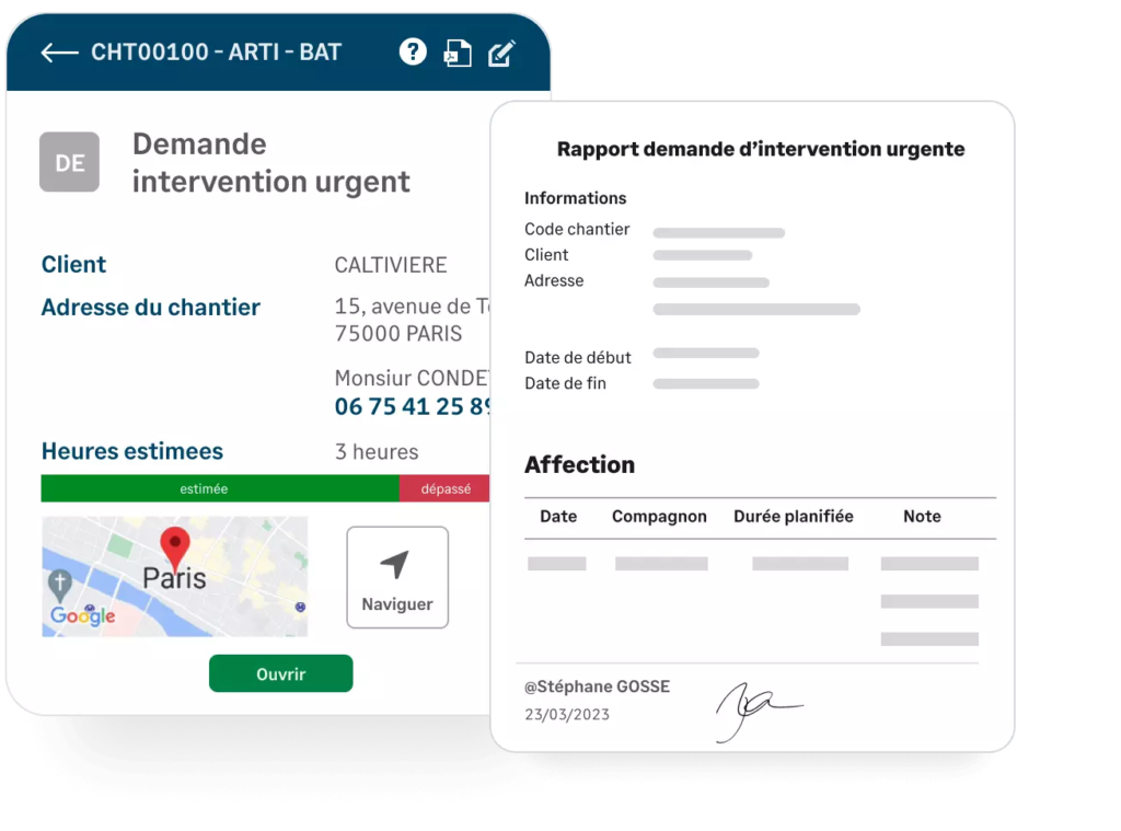 alobees gestion chantier batigest - lgi connect